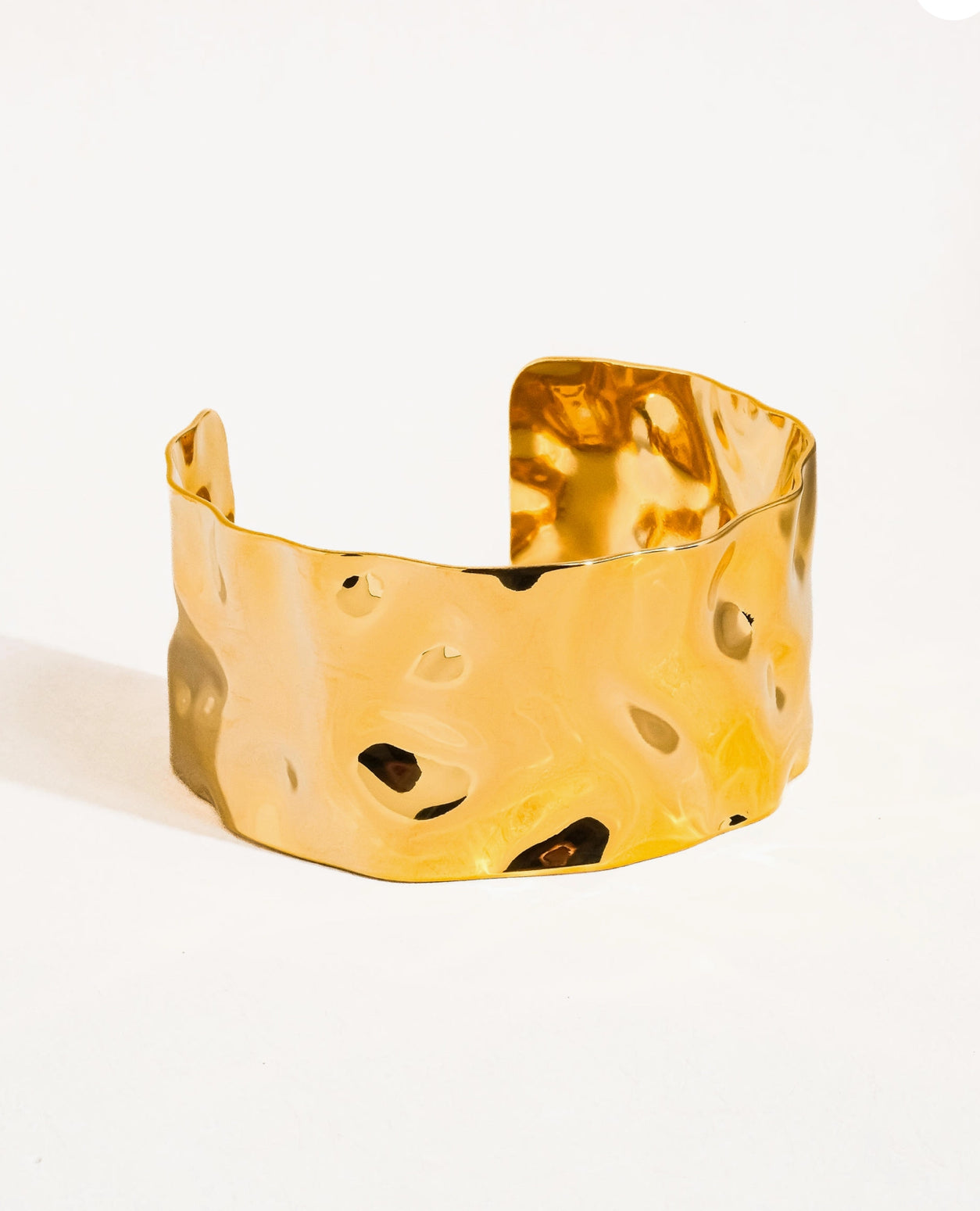 Gold Non-Tarnish Bold Bangle