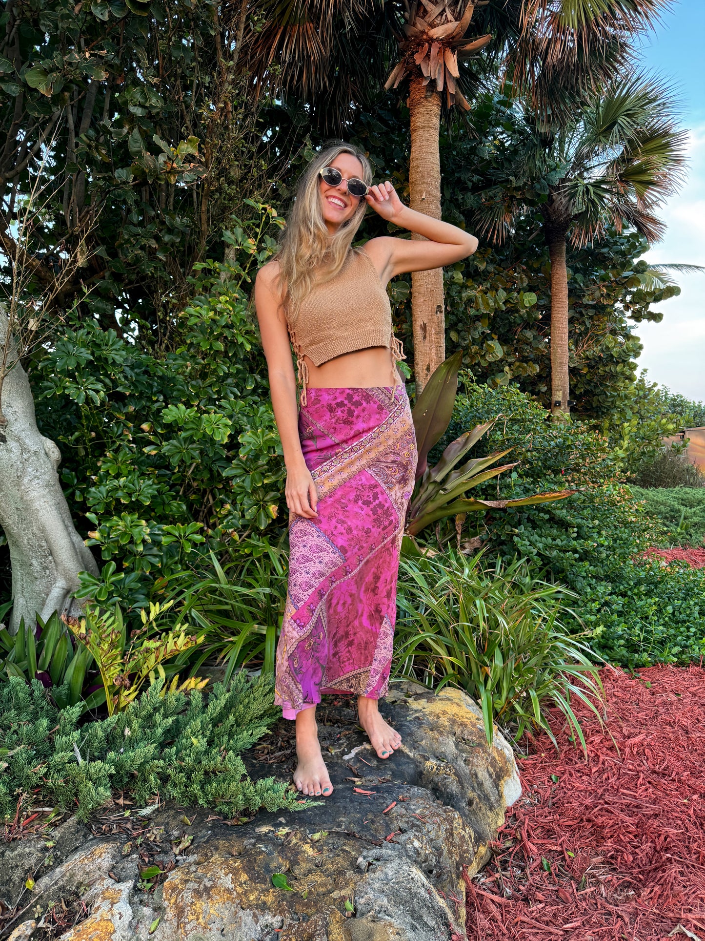 Paisley Patchwork Skirt