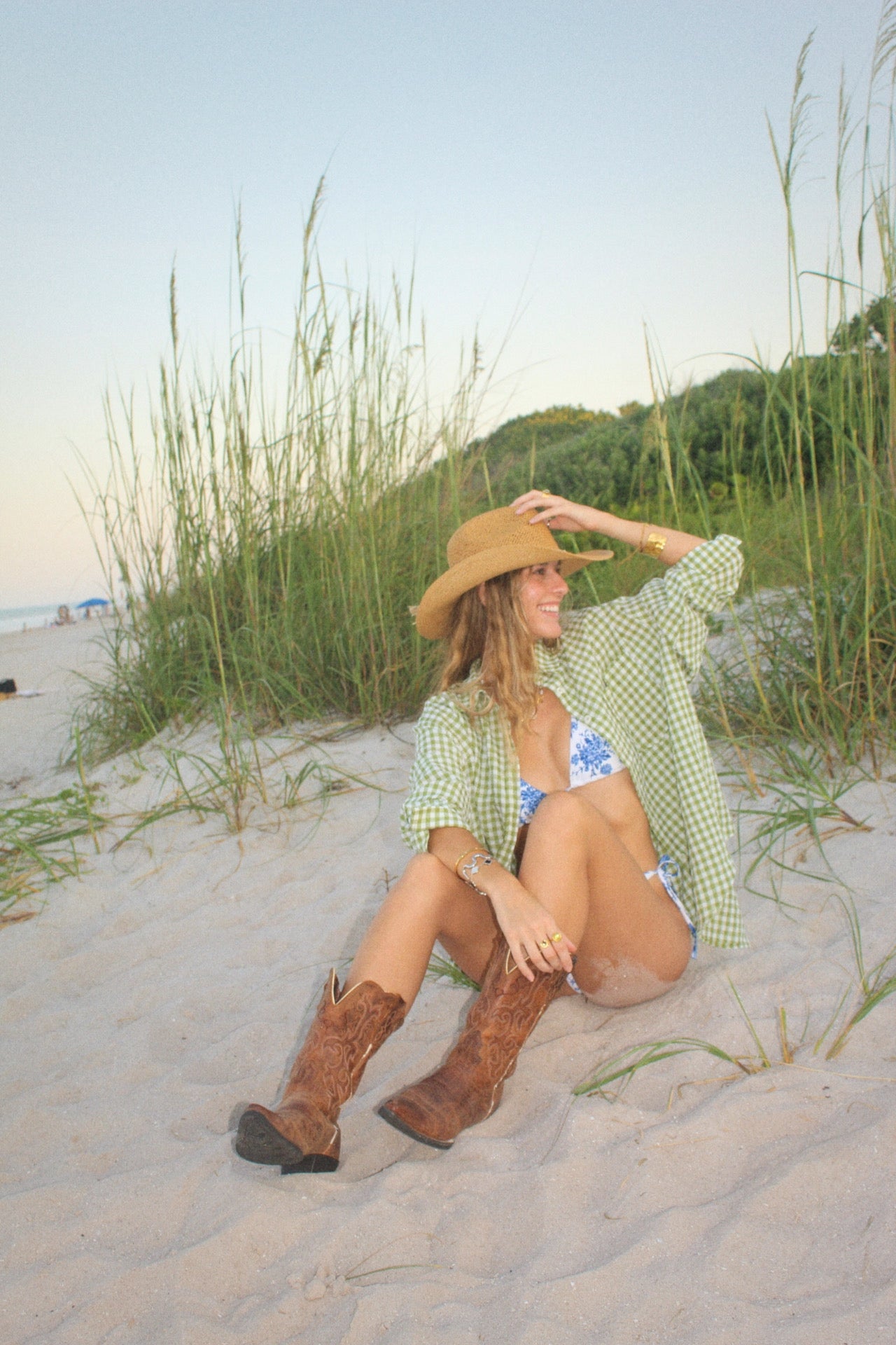 Puka Shell Cowboy Hat