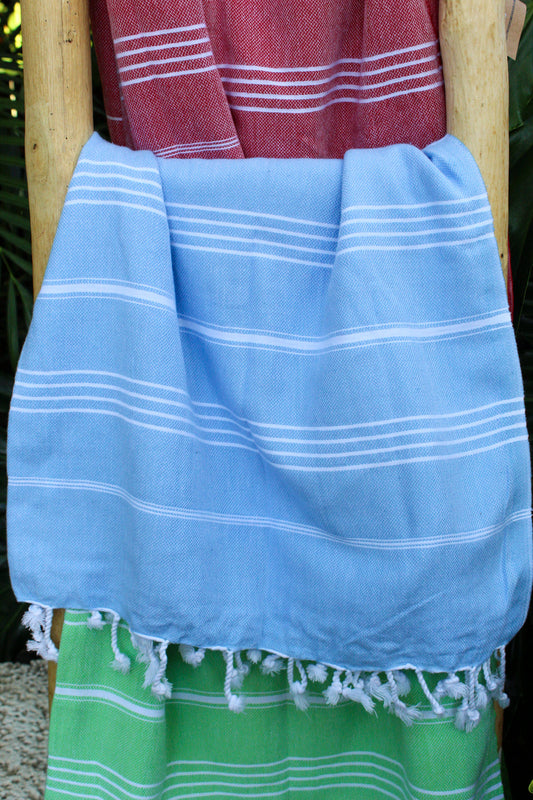 Sky Blue Turkish Towel