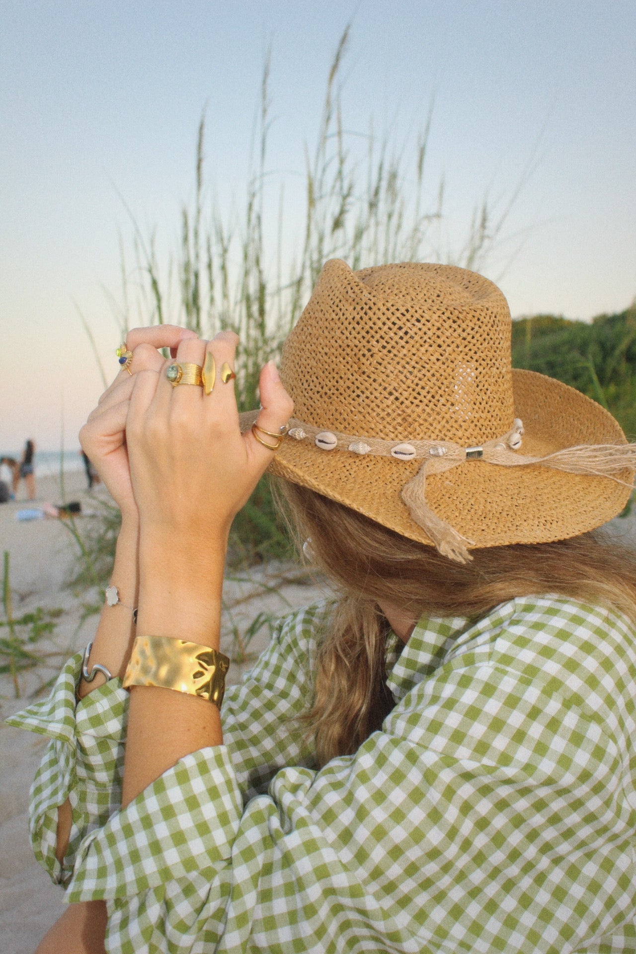 Puka Shell Cowboy Hat