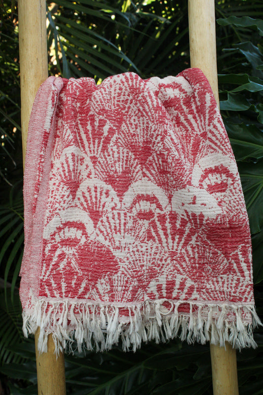 Sea Coral Turkish Towel