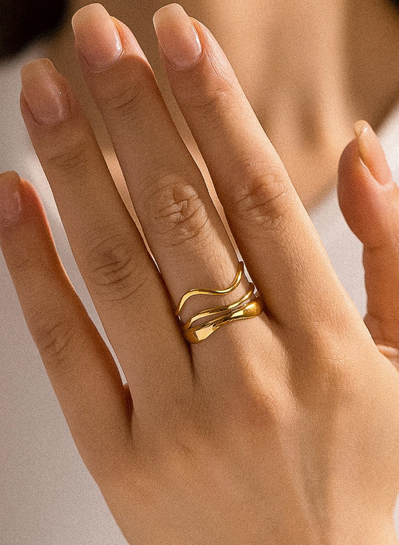 Three Waves Ring