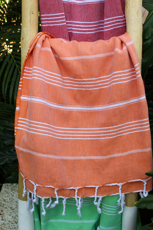 Orange Creamsicle Turkish Towel